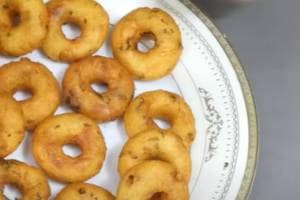 rice medu vada in just a few minutes