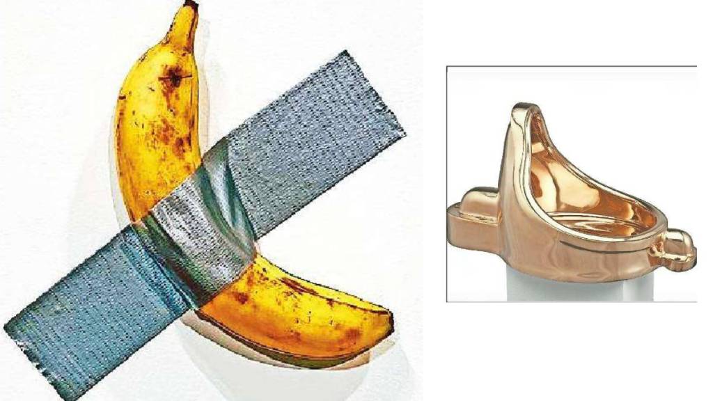 banana artwork auctioned