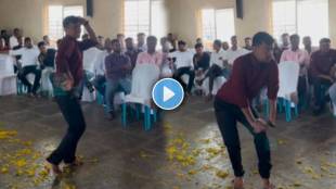 young man performed in school get together