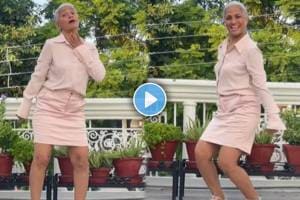 elderly lady's stunning dance