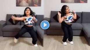 Girl stunning dance on the song Morni