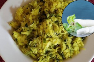 winter healthy recipe in marathi mulyachi bhaji recipe how to prepare radish vegetable in winter