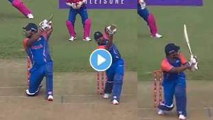 Stuart Binny scoring 31 runs in last over against UAE video viral