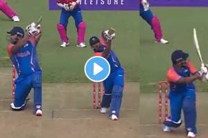 Stuart Binny scoring 31 runs in last over against UAE video viral