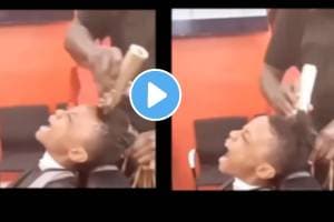 Father cuts his sons hair because he builled another kid at school that had cancer video goes viral