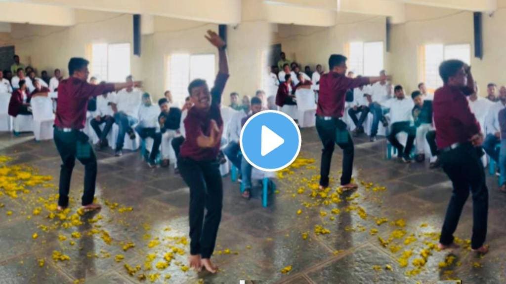 A young boy perform lavani at school get together by watching video you will forget famous dancer gautami patil