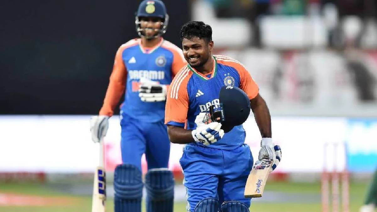 Sanju Samson : संजू सॅमसनची आयसीसी टी-२० क्रमवारीत मोठी झेप! सलग दोन सामन्यात शतक झळकावत पटकावले ‘हे’ स्थान