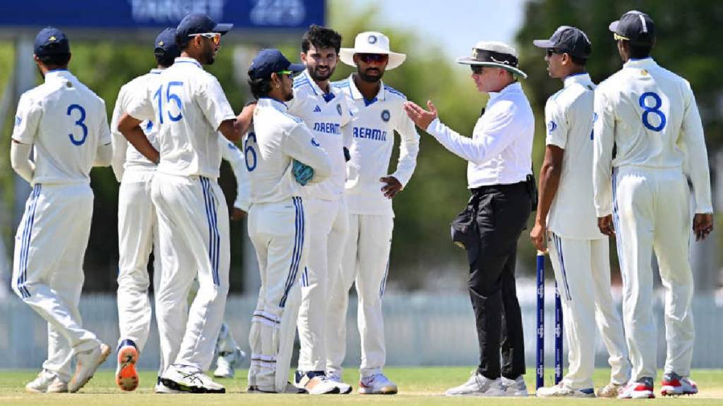 IND A vs AUS A Ishan Kishan in Trouble as India A team accused of ball tampering