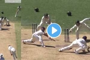 Rishabh Pant stump out against Nathan Lyon video viral