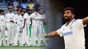 India v/s Australia Test Match Day 2 Australia at a score of 104 for all out