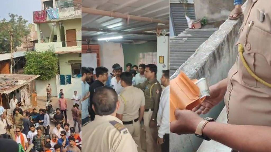 BJP alleged Congress workers caught with money during polling in Naik Talao