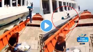 Shocking and emotional video of boy who Slips While Jumping Onto Another Boat In Ocean