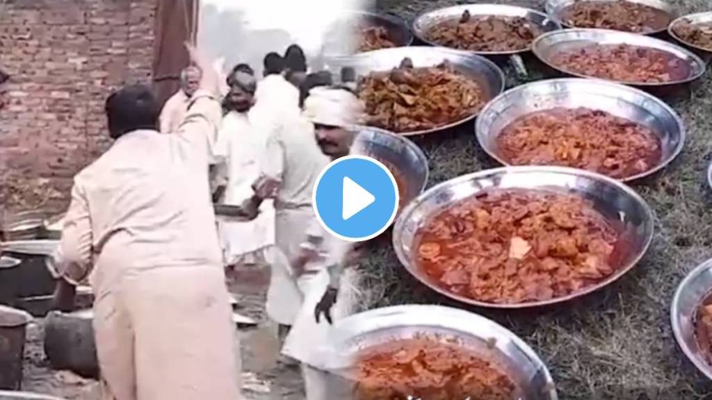 Pakistani beggar gives royal feast to 20 thousand people, spends Rs. 1.25 crores video goes viral on social media