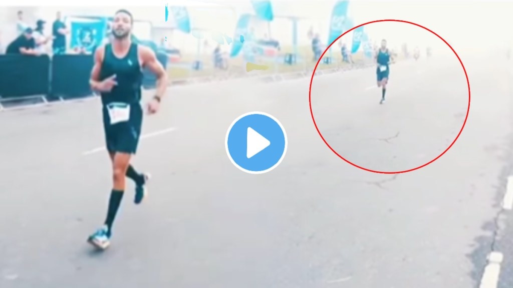 Shocking video see how boy losing race if you dont believe in luck and karma then just watch this video