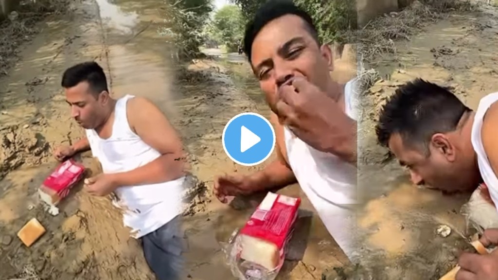 Puneet Superstar eating bread with mud shocking video goes viral