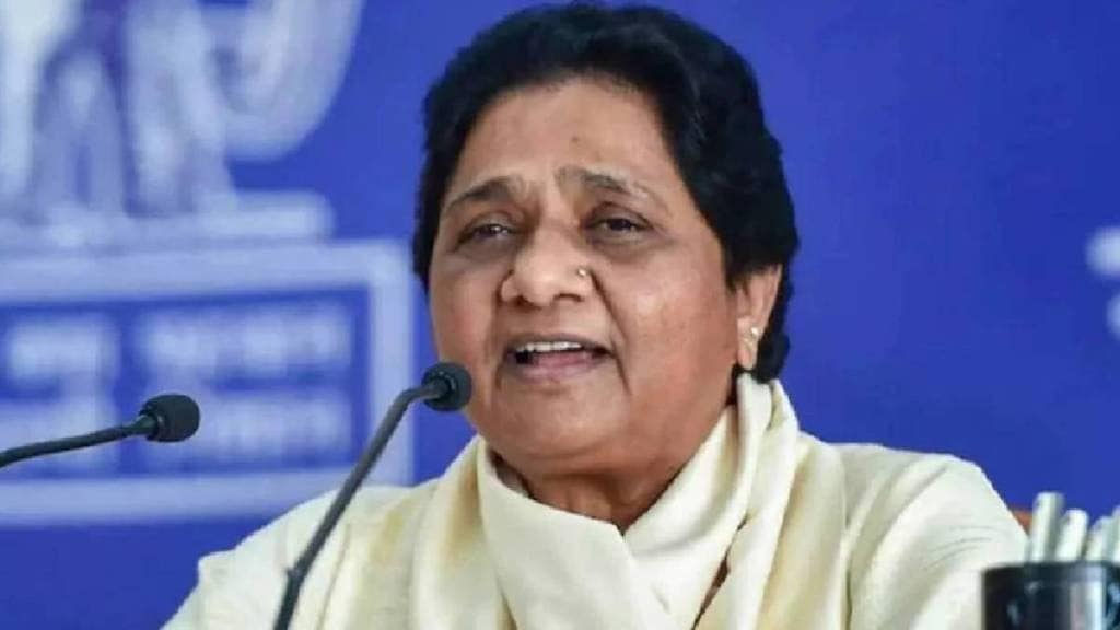 Mayawati accused state government of divide and rule policy