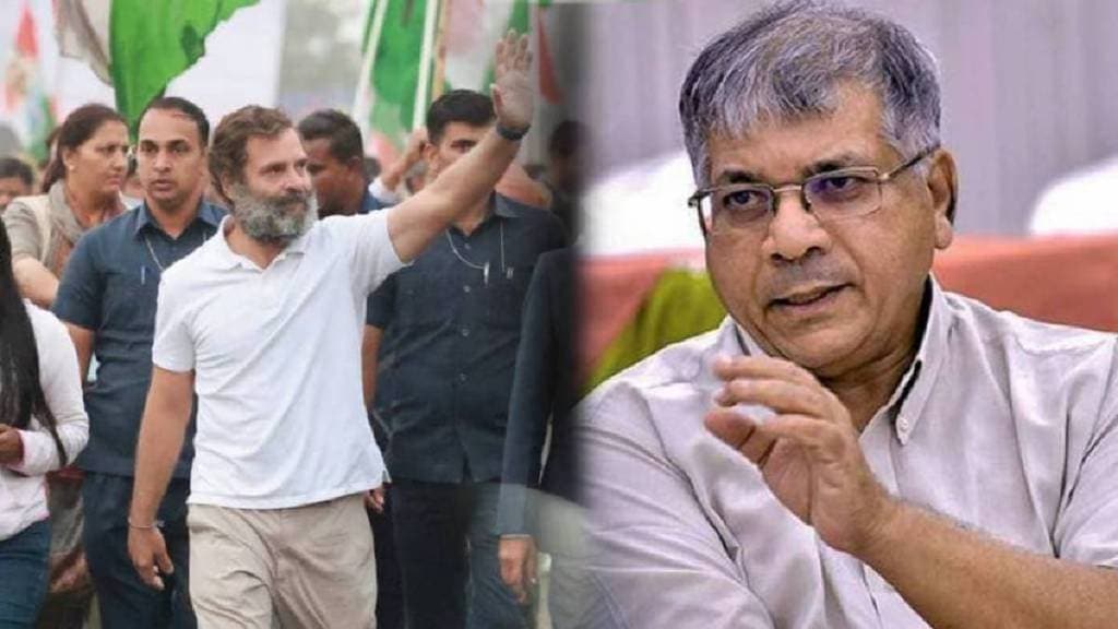 Rahul Gandhi discussion on Political communication over phone with Vanchit Bahujan Aghadi President Prakash Ambedkar