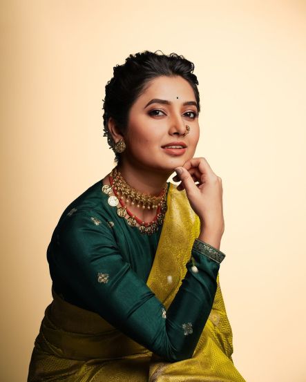 Prajakta Mali Saree Photoshoot