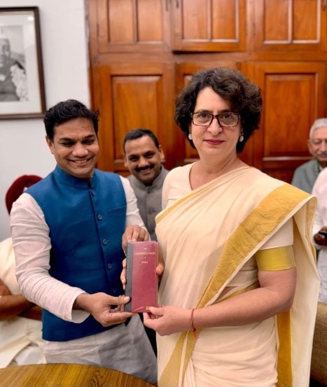 Priyanka Gandhi Lok Sabha MP Oath Taking Ceremony