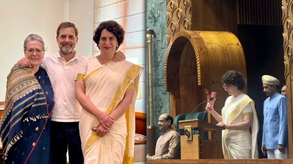 Priyanka Gandhi Lok Sabha MP Oath Taking Ceremony