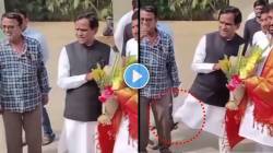 Raosaheb Danave Viral Video : फोटो फ्रेममध्ये येणाऱ्या कार्यकर्त्याला रावसाहेब दानवेंनी लाथाडलं; VIDEO व्हायरल!