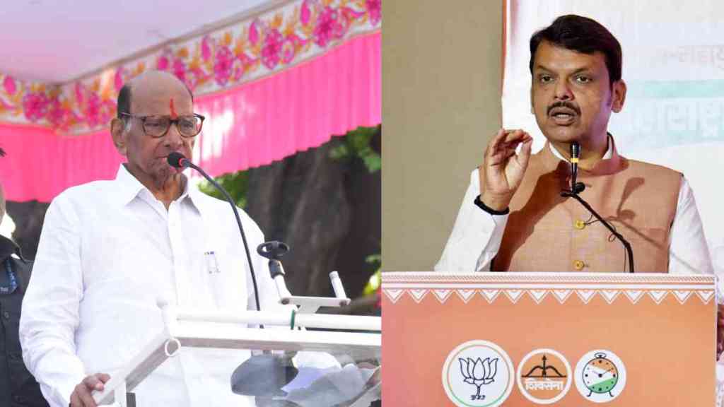 What Sharad Pawar Said About Devendra Fadnavis?