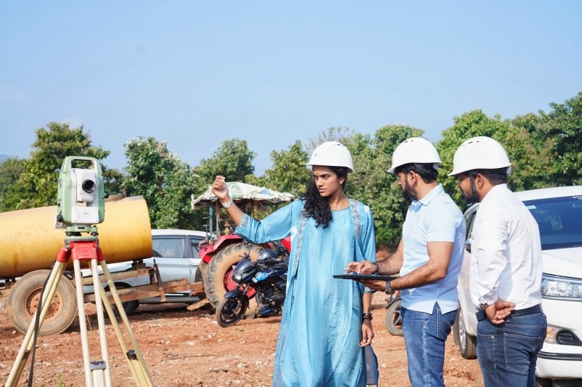 PV Sindhu's Academy Foundation Photos