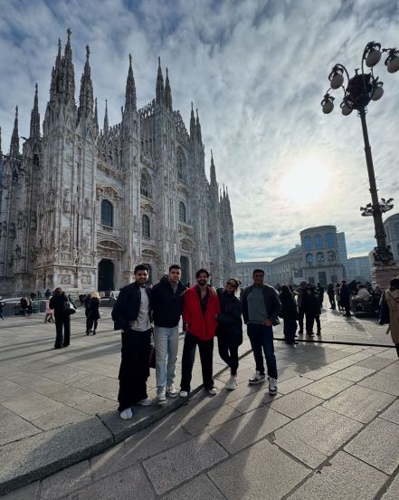 Sonakshi Sinha Zaheer Iqbal 4th Honeymoon Milan Italy