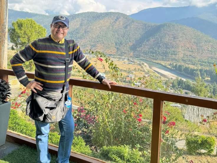 Sachin Pilgaonkar, supriya pilgaonkar bhutan tour photos