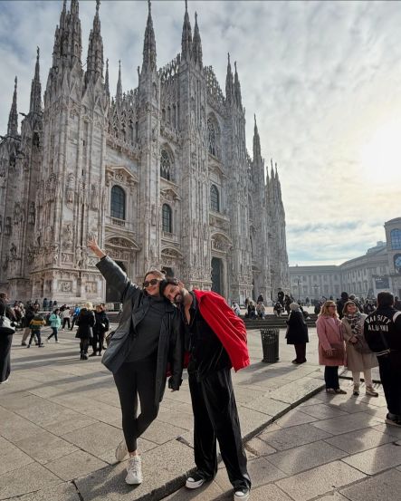 Sonakshi Sinha Zaheer Iqbal 4th Honeymoon Milan Italy