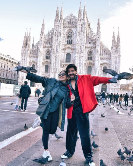 Sonakshi Sinha Zaheer Iqbal 4th Honeymoon Milan Italy