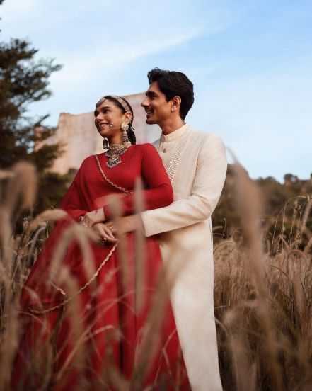 Aditi Rao Hydari and Siddharth's wedding pictures 