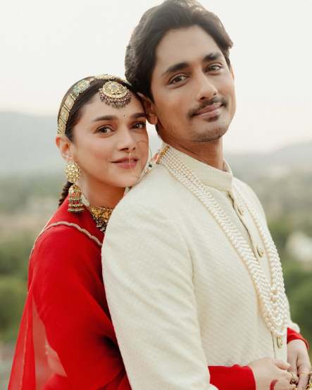 Aditi Rao Hydari and Siddharth's wedding pictures 