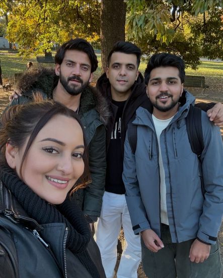 Sonakshi Sinha Zaheer Iqbal 4th Honeymoon Milan Italy