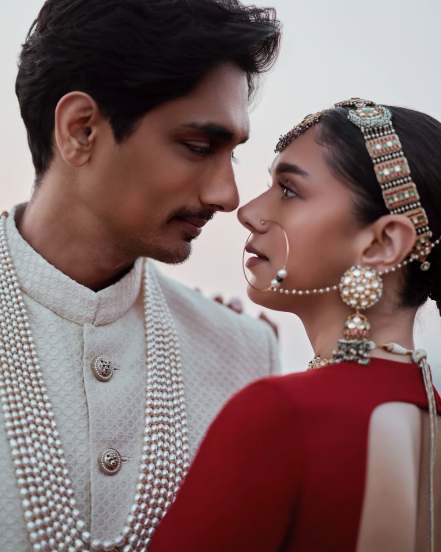 Aditi Rao Hydari and Siddharth's wedding pictures 