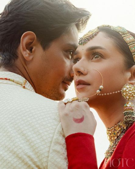 Aditi Rao Hydari and Siddharth's wedding pictures 