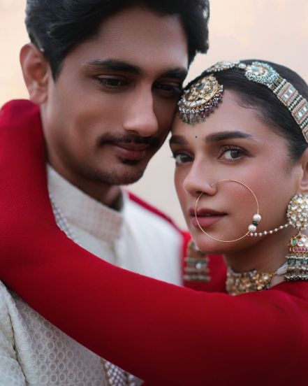 Aditi Rao Hydari and Siddharth's wedding pictures 