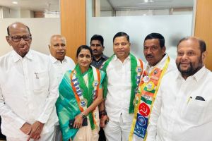 office bearers of BJP and NCP joined sharad pawar NCP in Hadapsar and Vadgaon Sheri