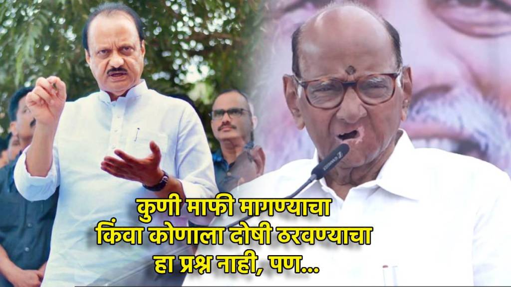 Sharad Pawar on ajit pawar