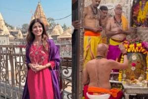 Shilpa Shetty Visit Ujjain Mahakal