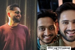 Marathi Actor Siddharth Chandekar Special Post share for amey wagh on his birthday