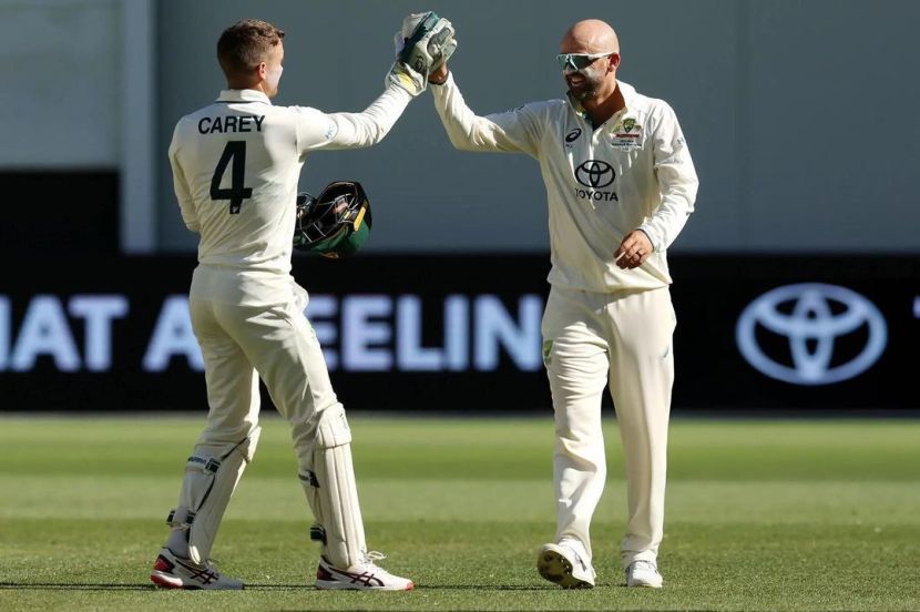 India v/s Australia Test Match Day 2 Australia at a score of 104 for all out