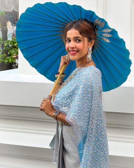 Social Media influencer Ankita Mestri shares her traditional look on social media