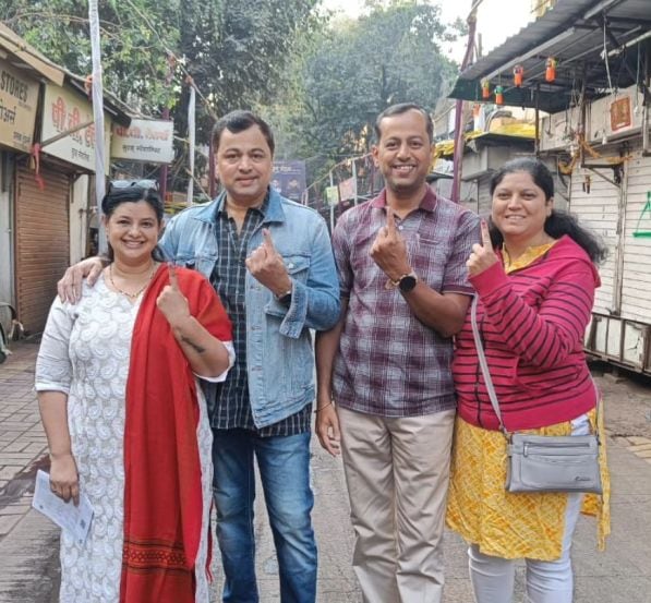 Marathi actors get their voting done and post photos on social media