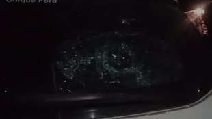 Stone pelted on Prof Laxman Hake vehicle in Nanded news