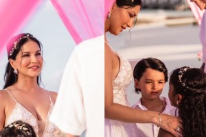 Sunny Leone and Daniel Weber renewed their wedding vows