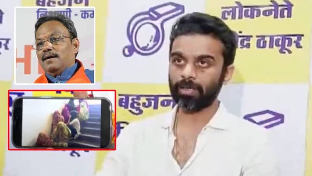 Kshitij Thakur Serious Allegations on Vinod Tawde