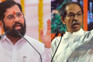 Uddhav Thackeray Shivsena vs Eknath Shinde Shivsena in Marathi