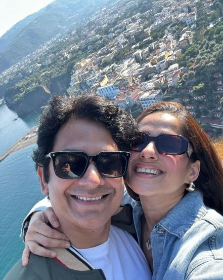 Umesh kamat and Priya Bapat on their Italy vacation share memories on social media