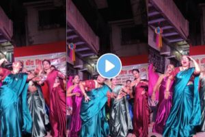 group of women amazing dance on famous song Dilat Zapuk Zupuk vajta rahtay